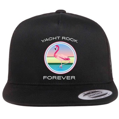 Yacht Rock Forever 80s Retro Style Flatbill Hat