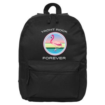 Yacht Rock Forever 80s Retro Style 16 in Basic Backpack