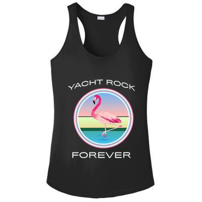 Yacht Rock Forever 80s Retro Style Ladies PosiCharge Competitor Racerback Tank