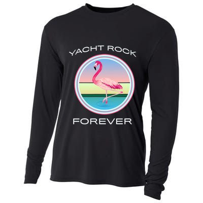 Yacht Rock Forever 80s Retro Style Cooling Performance Long Sleeve Crew