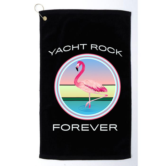 Yacht Rock Forever 80s Retro Style Golf Towel