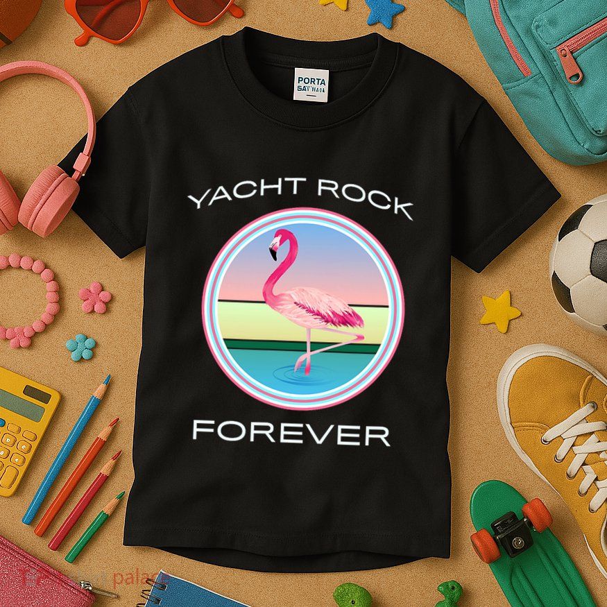 Yacht Rock Forever 80s Retro Style Kids T-Shirt