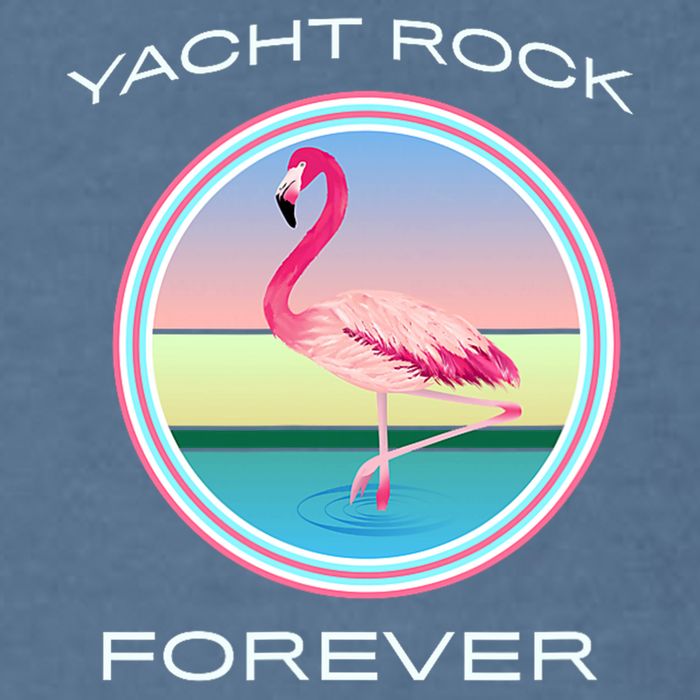 Yacht Rock Forever 80s Retro Style Garment-Dyed Sweatshirt