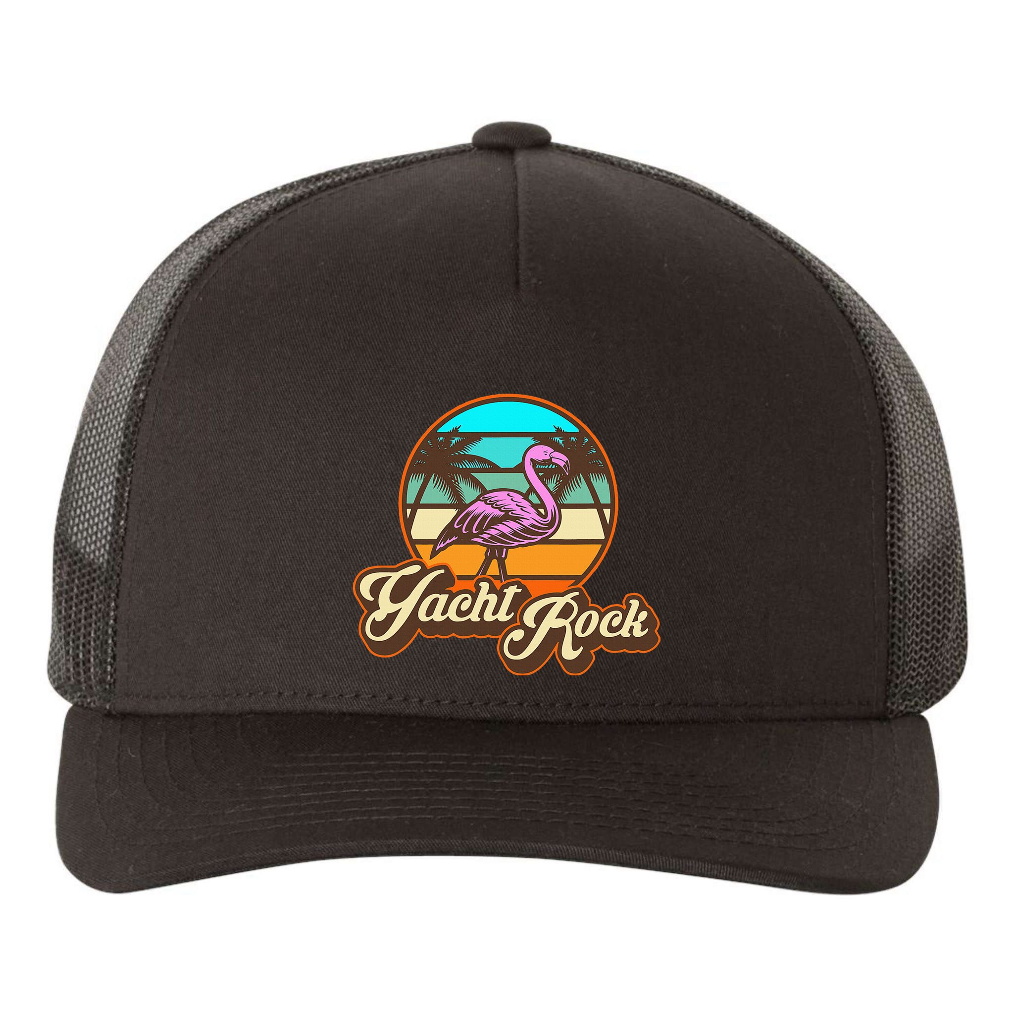 Yacht Rock Forever 70s 80s Yupoong Adult 5-Panel Trucker Hat