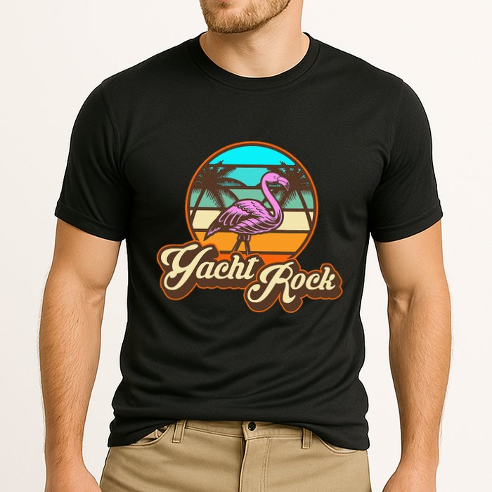 Yacht Rock Forever 70s 80s Cooling Performance Crew T-Shirt