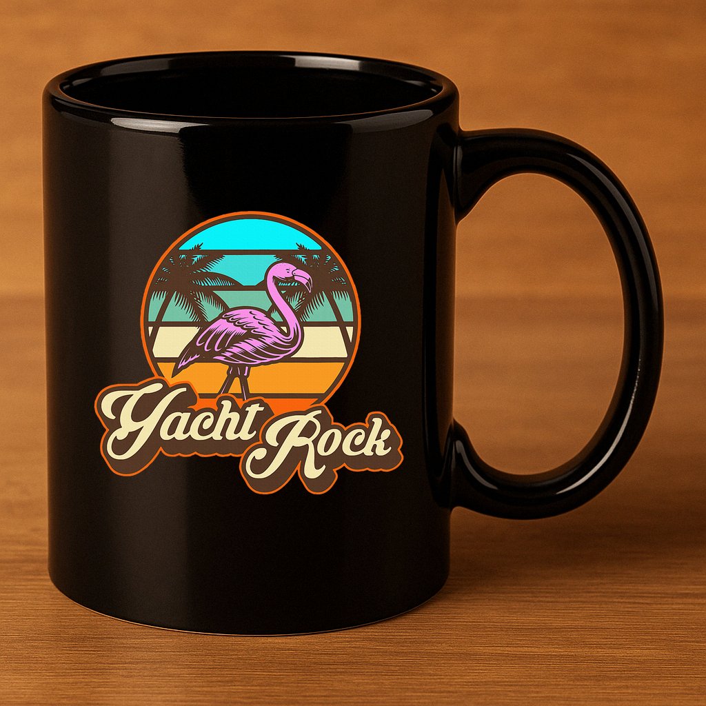 Yacht Rock Forever 70s 80s 11oz C Handle Ceramic Mug