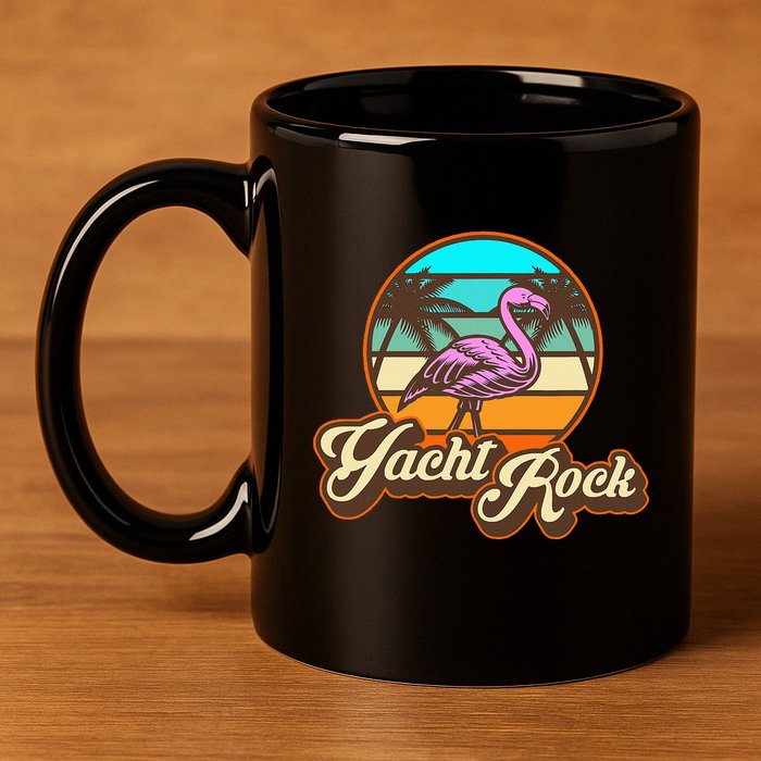 Yacht Rock Forever 70s 80s 11oz C Handle Ceramic Mug