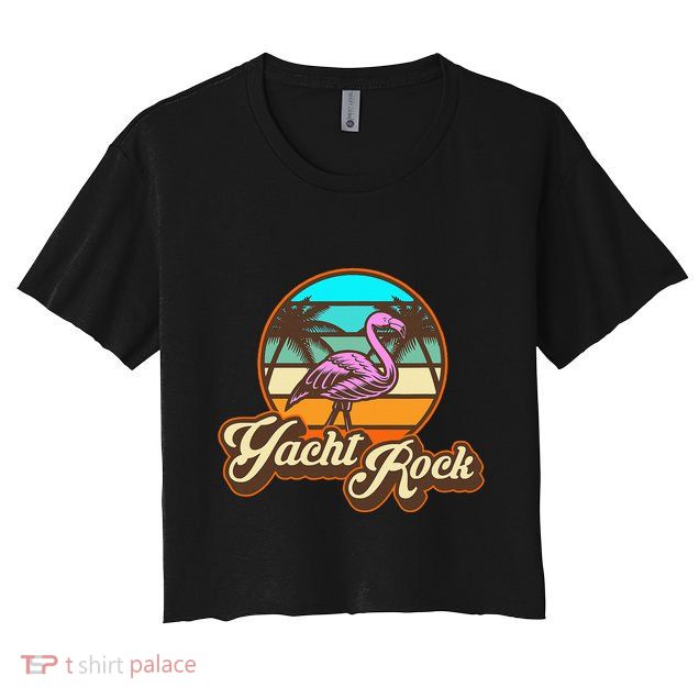 Yacht Rock Forever 70s 80s Crop Top