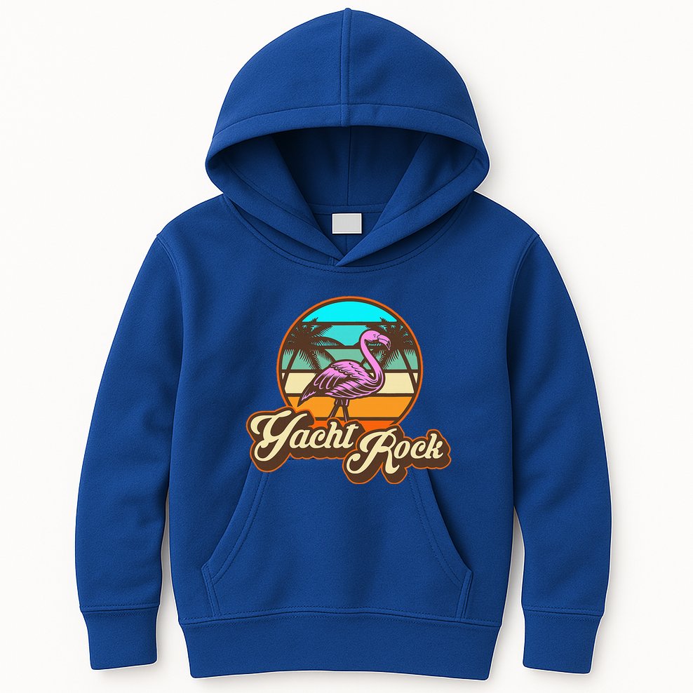 Yacht Rock Forever 70s 80s Kids Hoodie