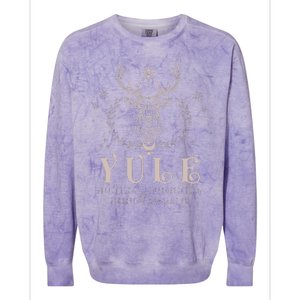 Yule Reflection Introspection Rebirth Awakening Colorblast Crewneck Sweatshirt