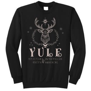 Yule Reflection Introspection Rebirth Awakening Sweatshirt