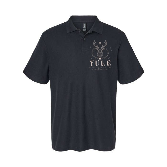 Yule Reflection Introspection Rebirth Awakening Softstyle Adult Sport Polo