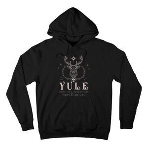 Yule Reflection Introspection Rebirth Awakening Tall Hoodie