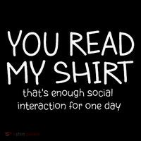You Read My ThatS Enough Social Interaction For One Day 7-Panel Snapback Hat