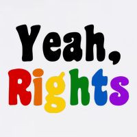 Yeah Rights Pride Equality Rainbow Premium T-Shirt
