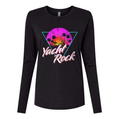 Yacht Rock Party Boat Drinking Beach Womens Cotton Relaxed Long Sleeve T-Shirt