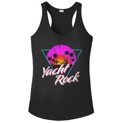 Yacht Rock Party Boat Drinking Beach Ladies PosiCharge Competitor Racerback Tank