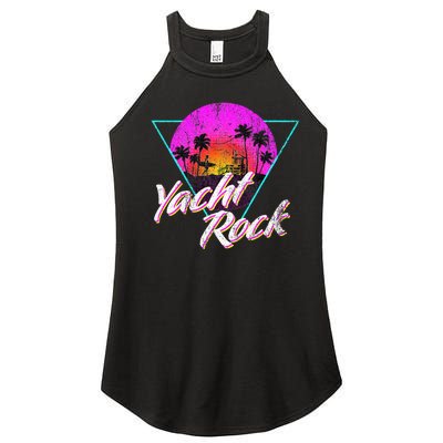 Yacht Rock Party Boat Drinking Beach Women’s Perfect Tri Rocker Tank