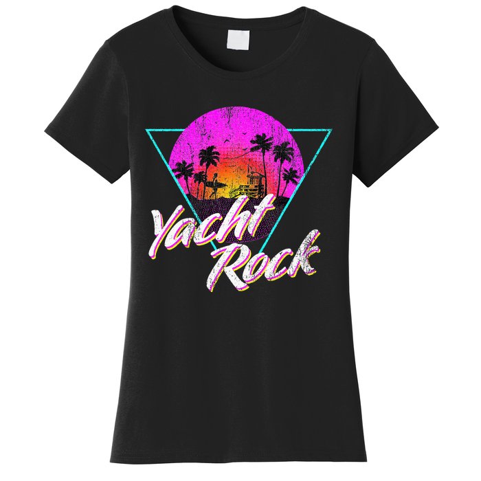 Yacht Rock Party Boat Drinking Beach Women's T-Shirt