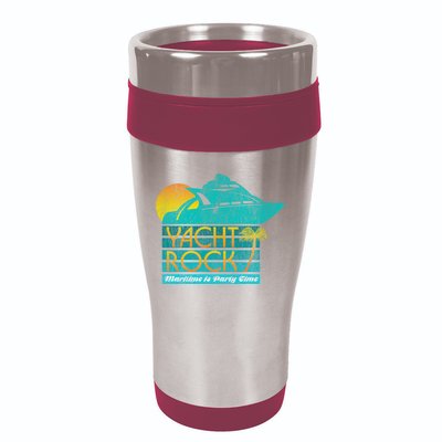 Yacht Rock Party Boat Drinking Maritime 16oz Travel Tumbler