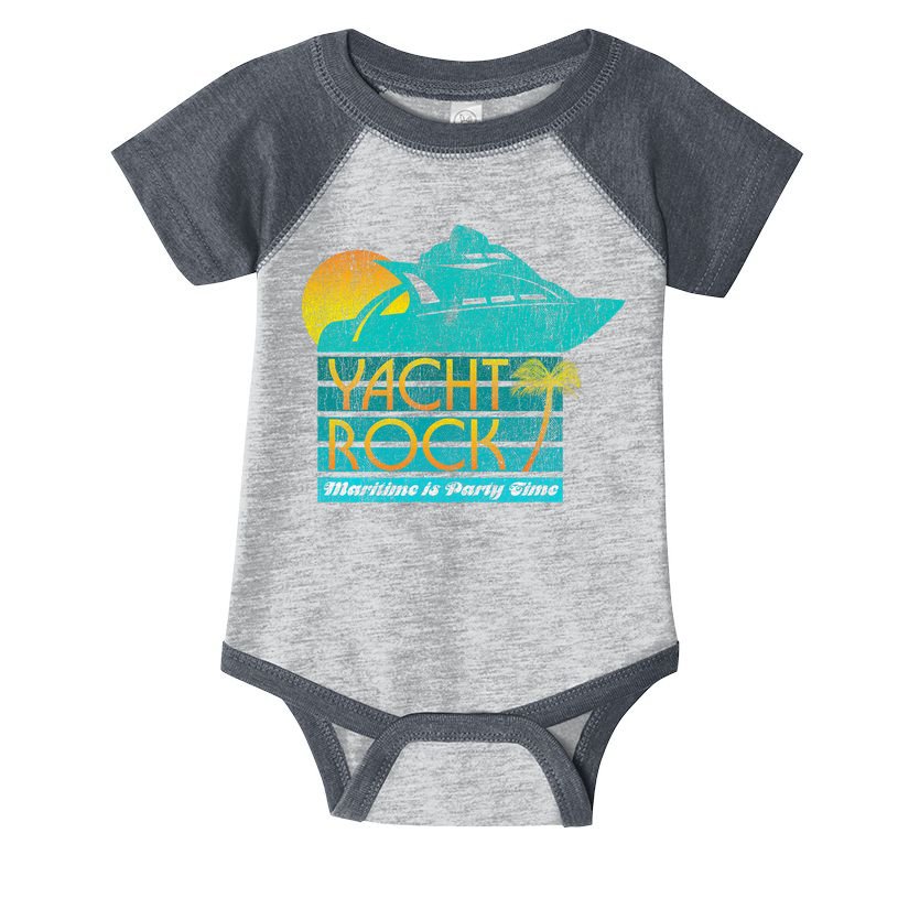 Yacht Rock Party Boat Drinking Maritime Infant Baby Jersey Bodysuit