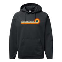 Yellowcard Retro Stripes Musician Vintage Performance Fleece Hoodie