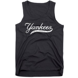 Y.A.N.K.E.E.S Retro Style 70s 80s First Name Tank Top