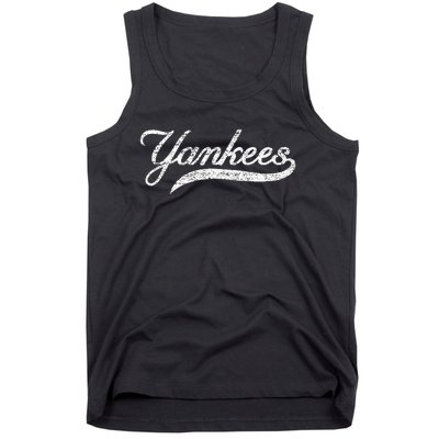 Y.A.N.K.E.E.S Retro Style 70s 80s First Name Tank Top