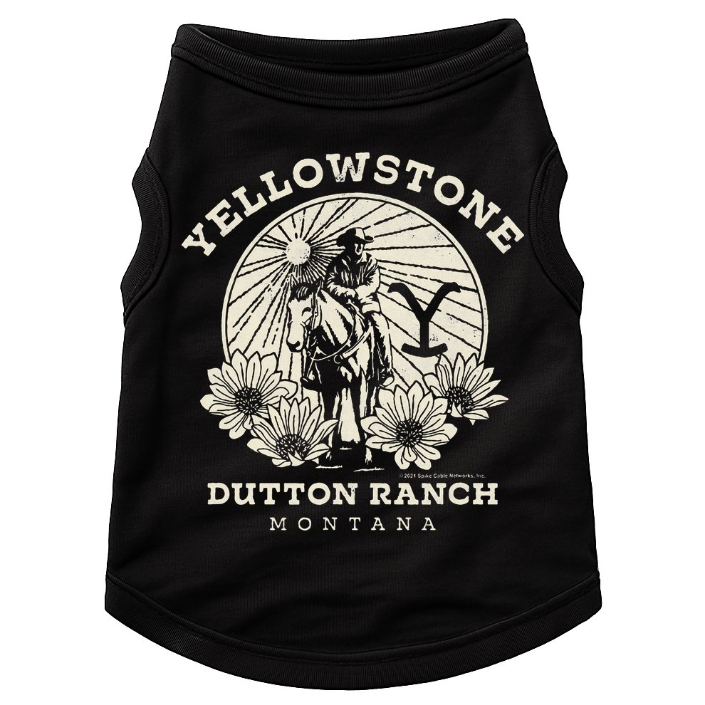 Yellowstone Ranch Solo Horseback Rider Doggie Tank