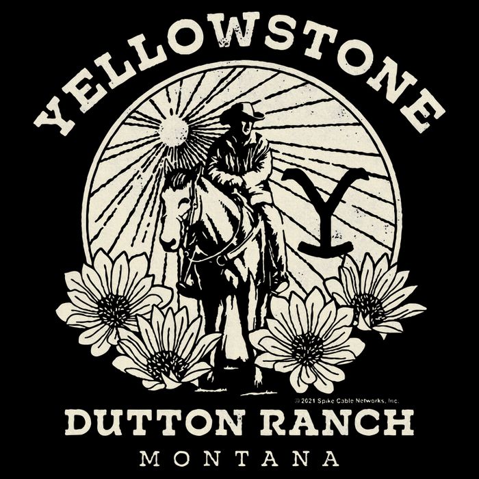 Yellowstone Ranch Solo Horseback Rider Flatbill Hat