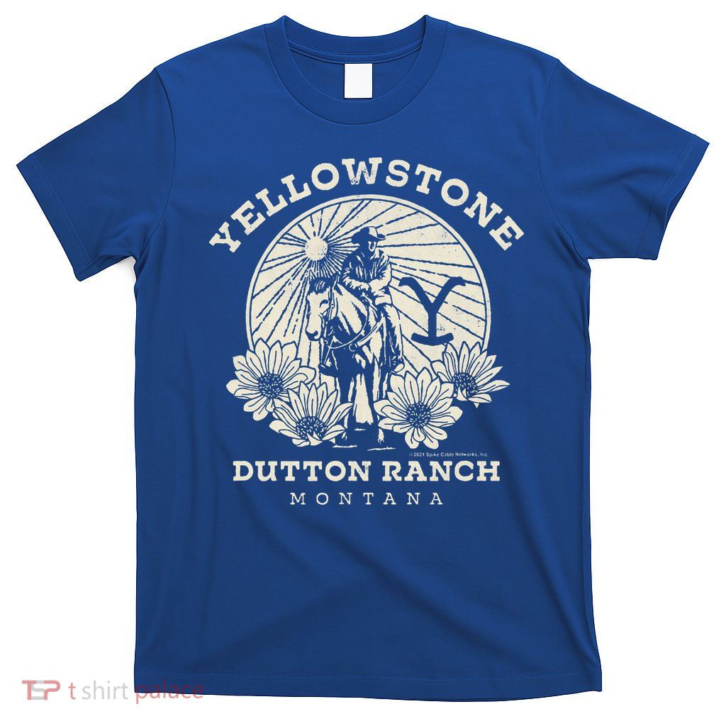 Yellowstone Ranch Solo Horseback Rider T-Shirt