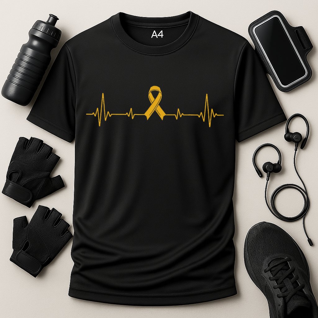 Yellow Ribbon Suicide Prevention Awareness Cooling Performance Crew T-Shirt