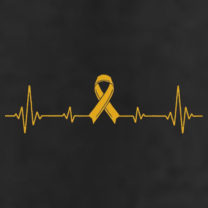 Yellow Ribbon Suicide Prevention Awareness Golf Towel