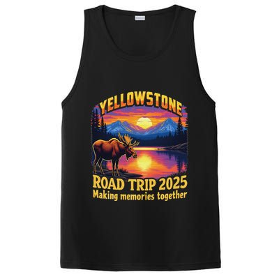 Yellowstone Road Trip 2025 Family National Park PosiCharge Competitor Tank