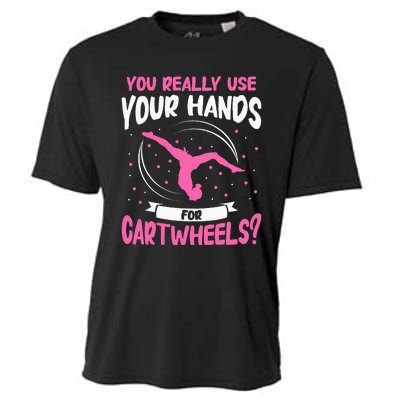 You Really Use Your Hands For Cartwheels Cooling Performance Crew T-Shirt