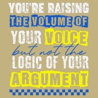 Youre Raising Volume Of Your Voice Not The Logic Zelensky Mousepad