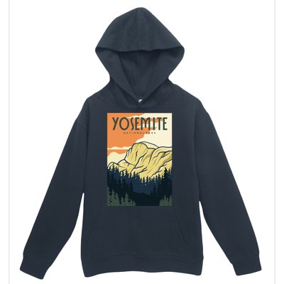 Yosemite Retro Vintage Poster Urban Pullover Hoodie