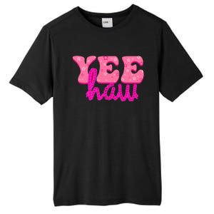 Yeehaw Rodeo Western Country Cow Yee haw Tall Fusion ChromaSoft Performance T-Shirt