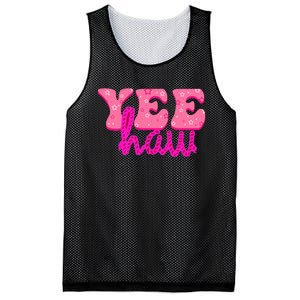 Yeehaw Rodeo Western Country Cow Yee haw Mesh Reversible Basketball Jersey Tank