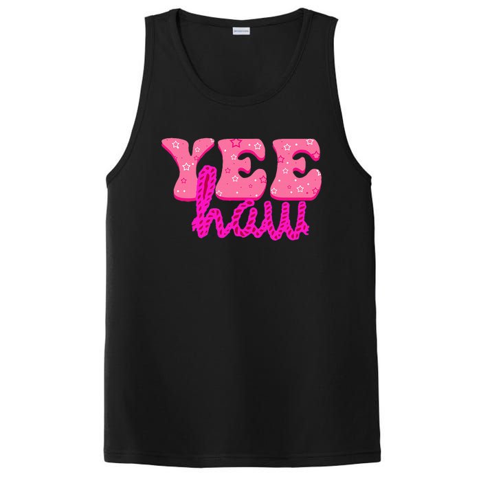 Yeehaw Rodeo Western Country Cow Yee haw PosiCharge Competitor Tank