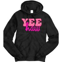 Yeehaw Rodeo Western Country Cow Yee haw Tie Dye Hoodie