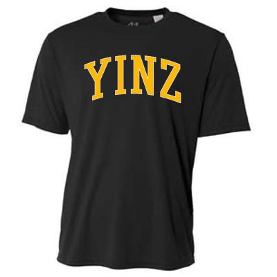 Yinz Retro Yinzer Pittsburgh Vintage Cooling Performance Crew T-Shirt