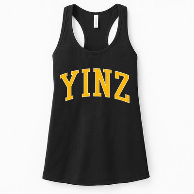 Yinz Retro Yinzer Pittsburgh Vintage Womens Tank Top