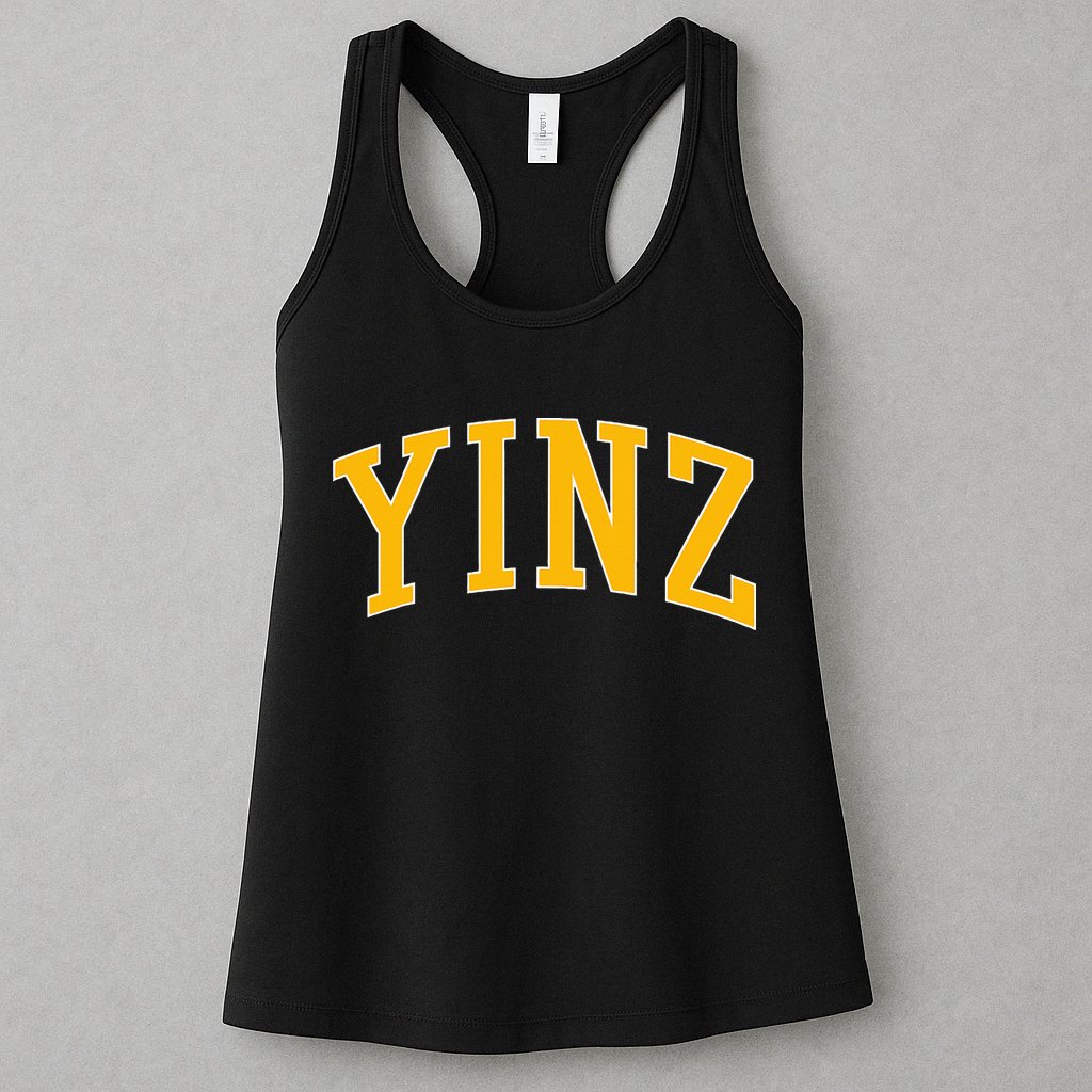 Yinz Retro Yinzer Pittsburgh Vintage Womens Tank Top