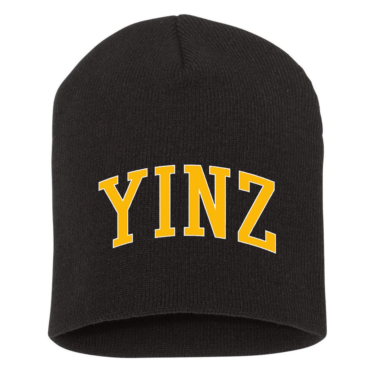 Yinz Retro Yinzer Pittsburgh Vintage Short Acrylic Beanie