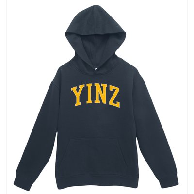 Yinz Retro Yinzer Pittsburgh Vintage Urban Pullover Hoodie