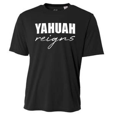 Yahuah Reigns Cooling Performance Crew T-Shirt