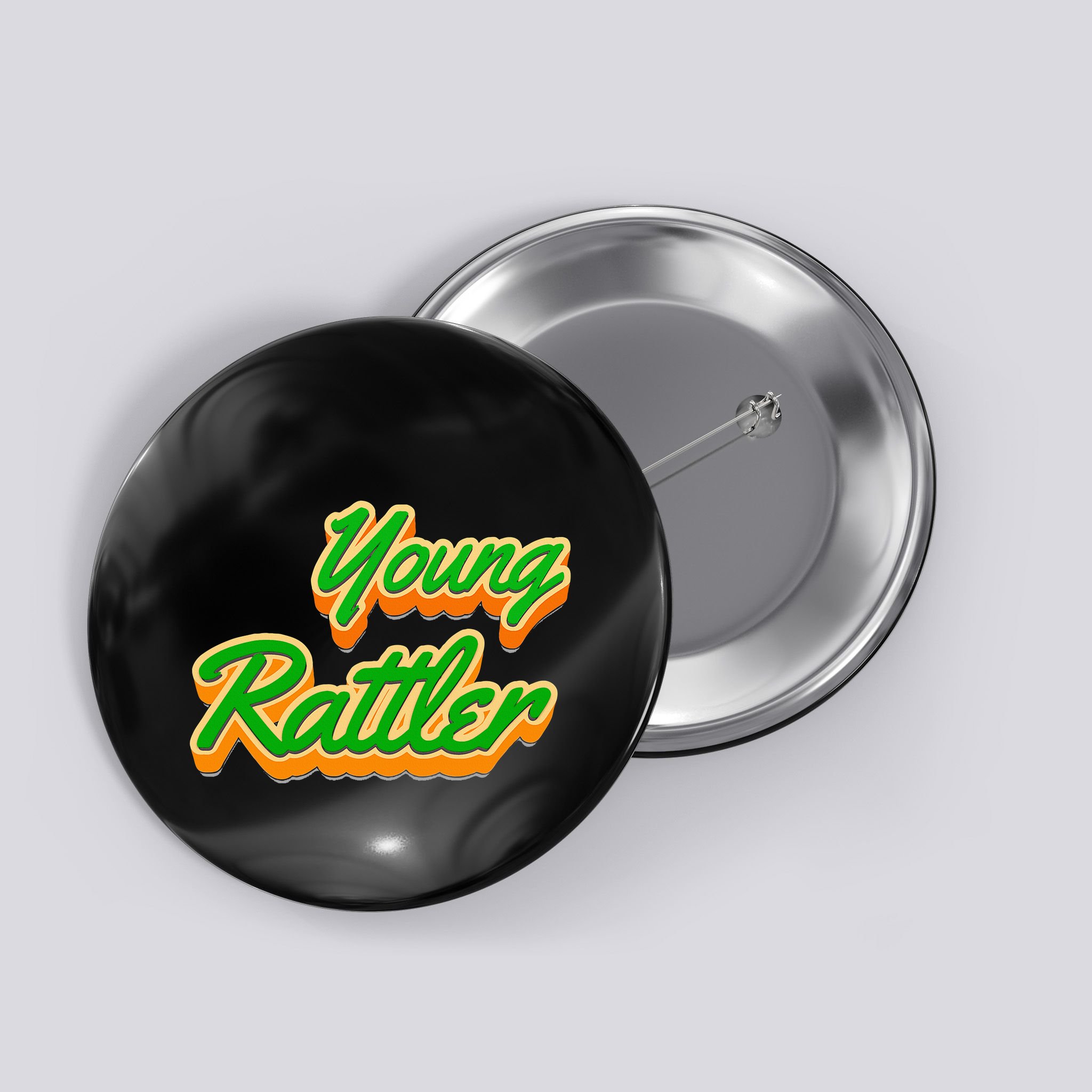 Young Rattler Button