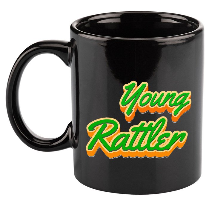 Young Rattler 11oz C Handle Ceramic Mug