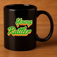 Young Rattler 11oz C Handle Ceramic Mug